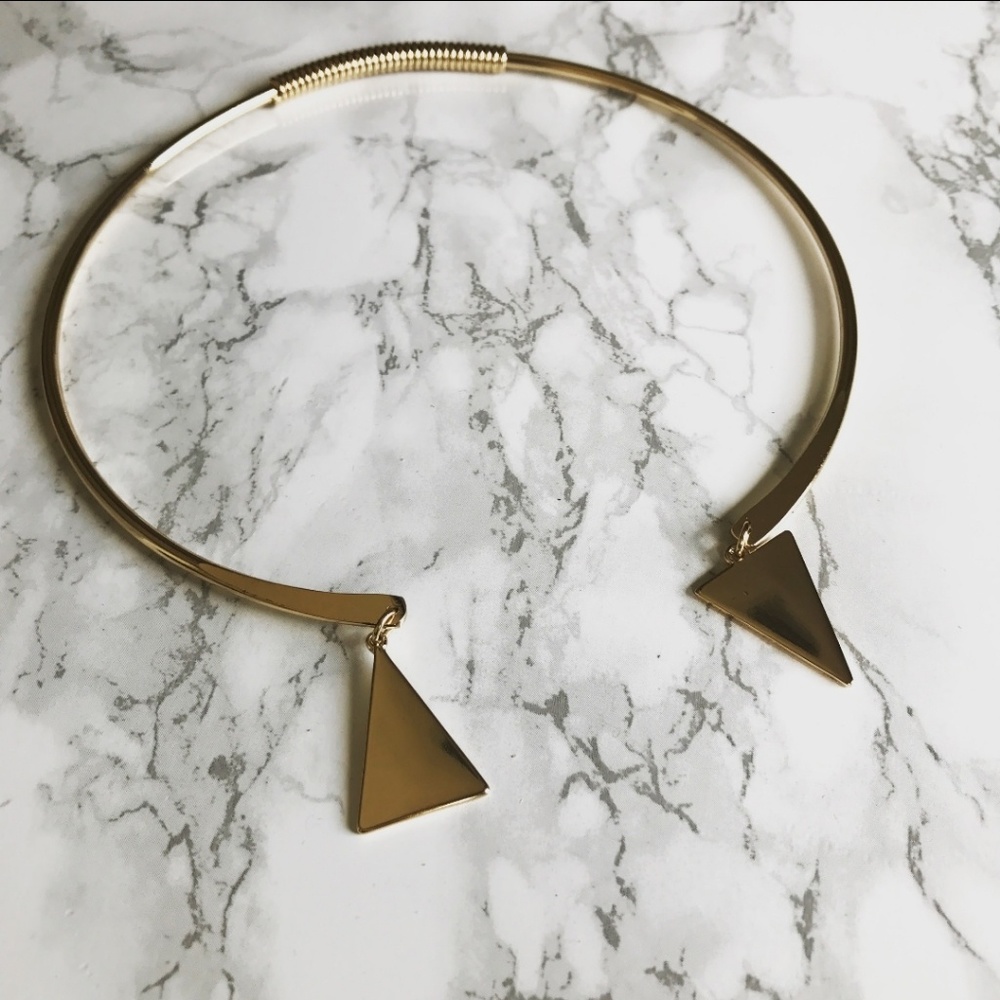 Sierra collar necklace- gold